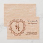 gezamenlijke aankondiging (Voorkant / Achterkant)