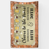 Gezamenlijke Birthday-partij | Cheers in de jaren Spandoek (Verticaal)