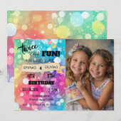 Gezamenlijke broer Gecombineerde Verjaardag Foto J Kaart (Voorkant / Achterkant)