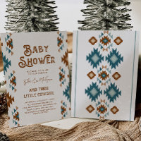 Gezamenlijke Cowgirl Baby Shower Uitnodigingen