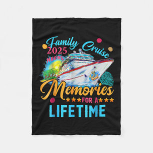Gezamenlijke cruise 2025 Onvergelijkelijke herinne Fleece Deken