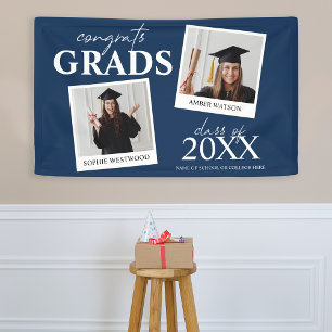 Gezamenlijke diploma-uitreikingsfeest 2 foto ban spandoek