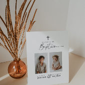 Gezamenlijke doop 2 Foto Welkom Reclamebord Met Voetstuk