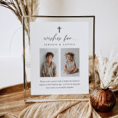 Gezamenlijke doop wenst Poster