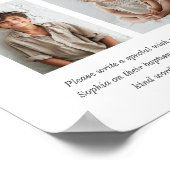 Gezamenlijke doop wenst Poster (Hoek)