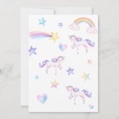 Gezamenlijke Eenhoorn Zusters Dubbele Zussen Verja Kaart (Achterkant)