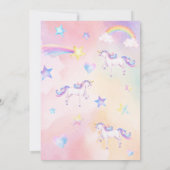 Gezamenlijke Eenhoorn Zusters Dubbele Zussen Verja Kaart (Achterkant)