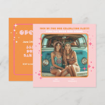 Gezamenlijke Hippie Foto Graduation Party 2 persoo