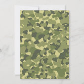 Gezamenlijke Leger Militaire Verjaardag Twee Gedee Kaart (Achterkant)