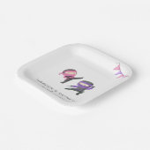 Gezamenlijke Ninja Party Paper Borden Papieren Bordje (Gebogen)