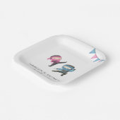 Gezamenlijke Ninja Party Paper Borden Papieren Bordje (Gebogen)