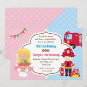 Gezamenlijke tweedaagse uitnodiging (dubbel thema) (Voorkant / Achterkant)