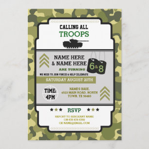 Gezamenlijke tweeduizenddag militaire legerdag kaart