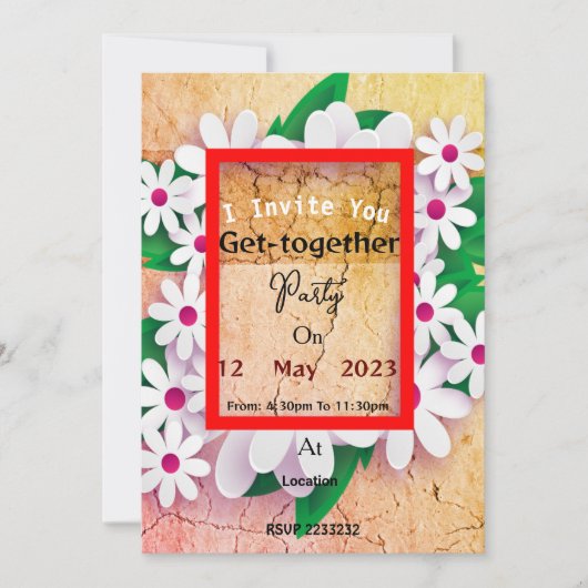 Gezamenlijke uitnodiging (Voorkant)