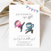 Gezamenlijke uitnodiging Ninja Birthday | Versieri