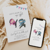 Gezamenlijke uitnodiging Ninja Birthday | Versieri