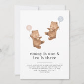 Gezamenlijke uitnodiging van de beer voor de eerst (Voorkant)