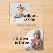 Gezamenlijke uitnodiging van de verjaardag met Arc (Voorkant)