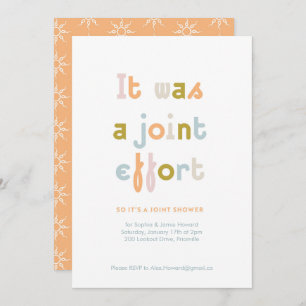 Gezamenlijke uitnodiging van het Baby shower van d