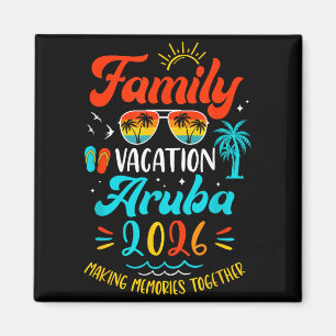 Gezamenlijke vakantie 2026 Aruba Zomer Matching Va Magneet