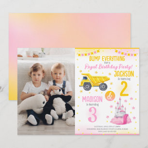 Gezamenlijke verjaardag Bouw en Prinses Broer en Z Kaart