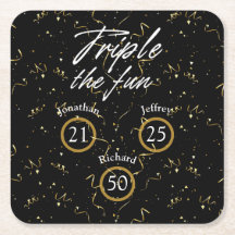 Gezamenlijke verjaardag Triple The Fun