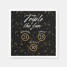 Gezamenlijke verjaardag Triple The Fun