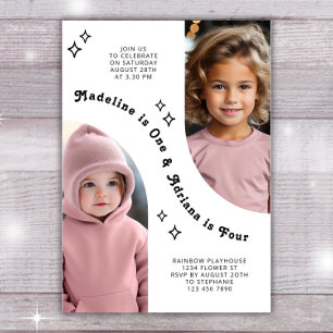 Gezamenlijke Verwant Portret Foto Minimale Boog Ve Kaart