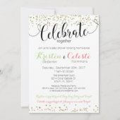 Gezamenlijke Vrienden Gecombineerd Baby shower Uit Kaart (Voorkant)