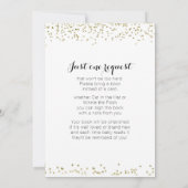 Gezamenlijke Vrienden Gecombineerd Baby shower Uit Kaart (Achterkant)