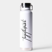 Gezamenlijke Waterfles - Grappig & Witty Hydration (Achterkant)