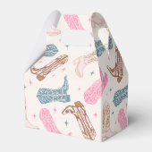 Gezamenlijke Westerne verjaardagsfeest voorkeursbo Bedankdoosjes (Achterkant)