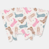 Gezamenlijke Westerne verjaardagsfeestje Popcorn B Bedankdoosjes (Ongevouwen)