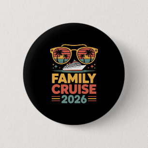 Gezamilyde Cruise 2026 Zeilen 2  Ronde Button 5,7 Cm