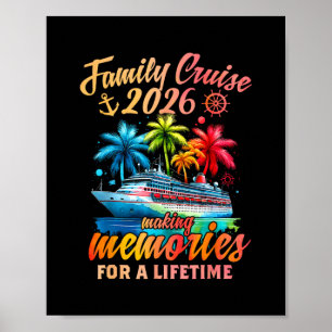 Gezamilyke Cruise 2026 Gezins Cruise Vakantie Poster