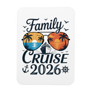 Gezamilyke Cruise 2026 Zomer Vakantie Magneet