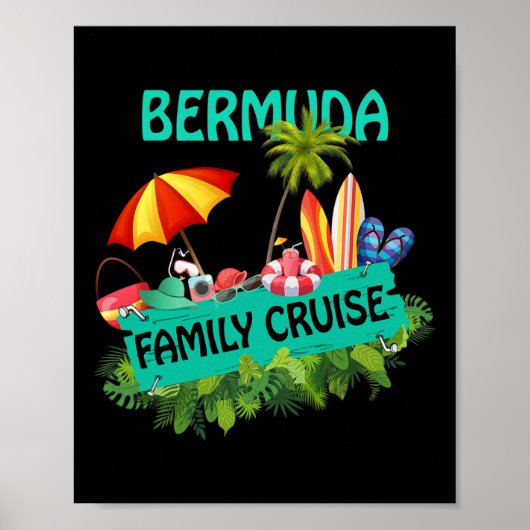 Gezamilyke cruise Bermuda Poster (Voorkant)