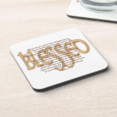 Gezegd - Beatitudes Bier Onderzetter (Linkerzijde)