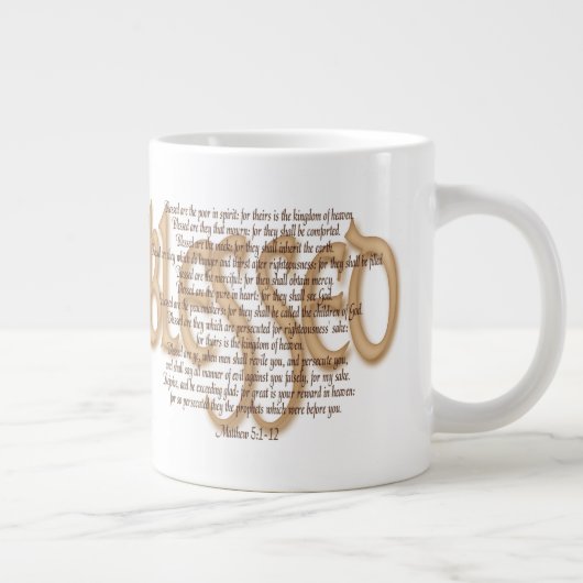 Gezegd - Beatitudes Grote Koffiekop (Rechts)