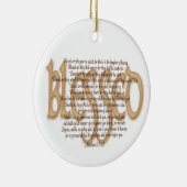 Gezegd - Beatitudes Keramisch Ornament (Rechts)
