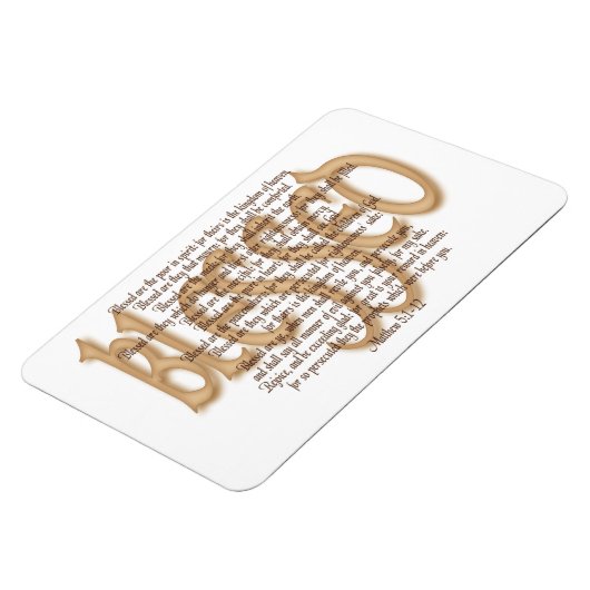 Gezegd - Beatitudes Magneet (Linkerzijde)