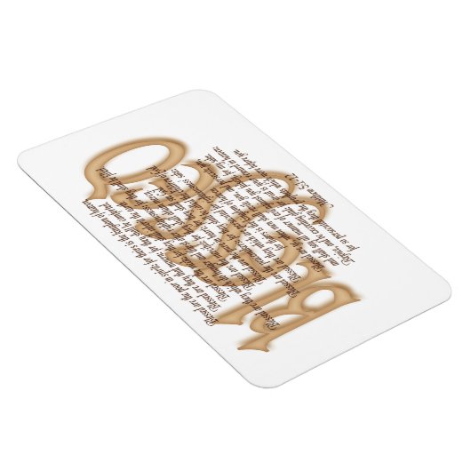 Gezegd - Beatitudes Magneet (Rechterzijde)