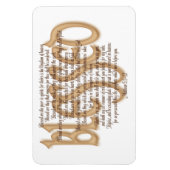 Gezegd - Beatitudes Magneet (Verticaal)