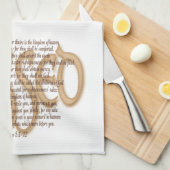 Gezegd - Beatitudes Theedoek (Quarter Fold)