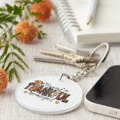 Gezegd dankbaar dankbaar sleutelhanger (Voorkant Rechts)