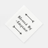 Gezegd door adoptie - Foster Care Servetten (Hoek)