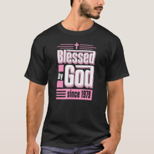 Gezegd door God sinds 1979 Christelijke Tharek Bir T-shirt