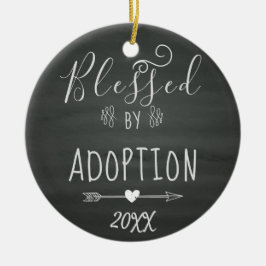 Gezegd door goedkeuring - Foster Care, goedkeuring Keramisch Ornament