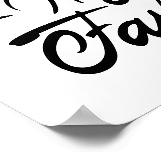 Gezegd en in hoge mate bevoordeeld poster (Hoek)