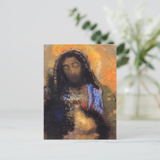 Gezegd hart door Briefkaart van Odilon Redon (Staand voorkant)